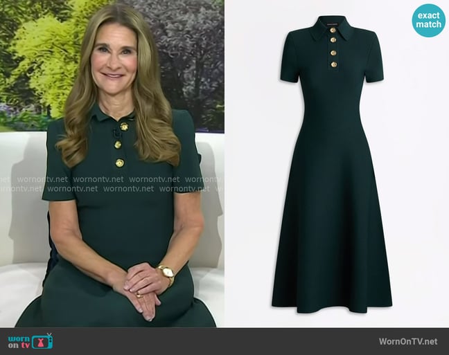 Melinda Grench Gates's Scanlan Theodore dress Melinda Grench Gates's Scanlan Theodore dress