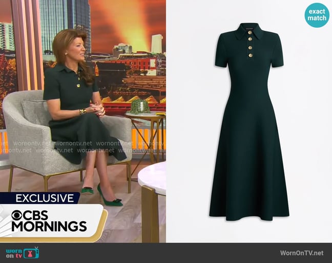 Norah O'Donnel's Scanlan Theodore dress