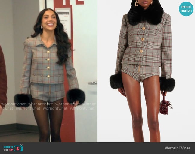 Jenna Johnson's Self-Portrait jacket Jenna Johnson's Self-Portrait jacket