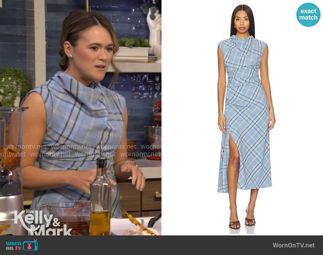 Carleigh Bodrug's Simkhai dress Carleigh Bodrug's Simkhai dress