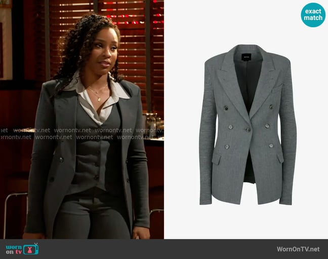 Naomi's Smythe jacket Naomi's Smythe jacket