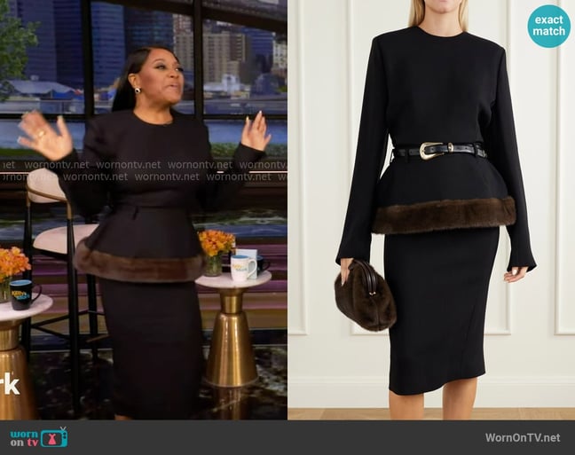 Sherri Shepherd's Stella McCartney dress Sherri Shepherd's Stella McCartney dress
