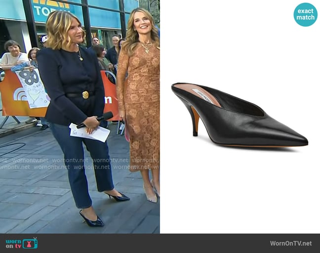 Steve Madden Fonza Mule worn by Jenna Bush Hager on Today
