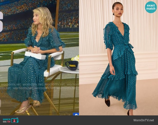 Wynn Everett's Ulla Johnson dress Wynn Everett's Ulla Johnson dress