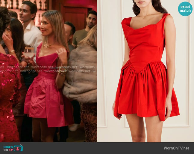 Erin's Vivienne Westwood dress