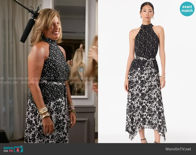 Hoda's White House Black Market dress