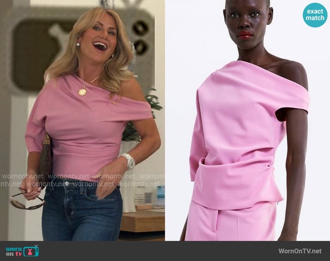 Alisa's Zara top