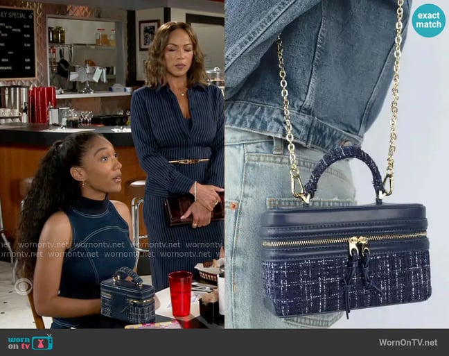 Zara Rigid Bag worn by Samantha Richardson (Najah Jackson) on Beyond the Gates Zara Rigid Bag worn by Samantha Richardson (Najah Jackson) on Beyond the Gates