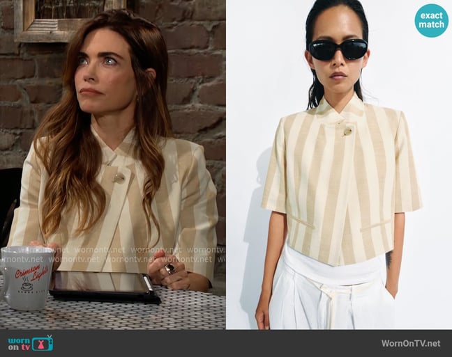 Victoria's Zara top Victoria's Zara top