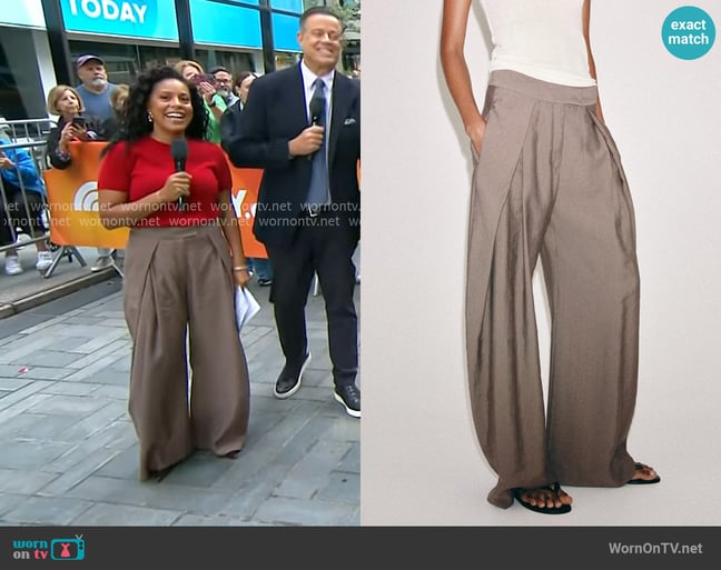 Sheinelle's Zara pants