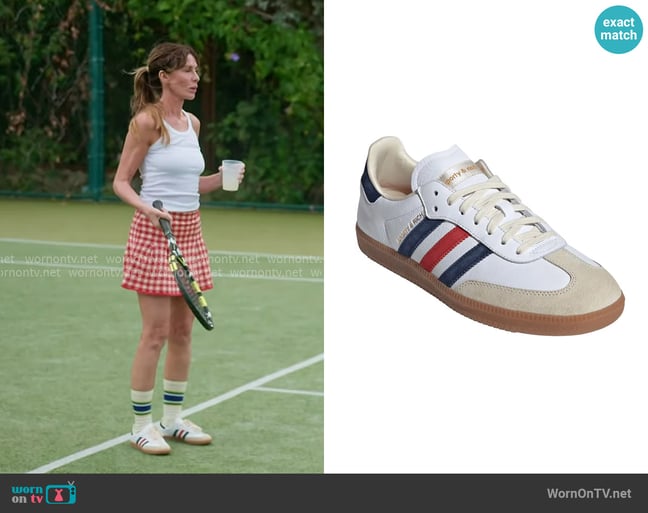 Adidas x Sporty & Rich Samba OG Sneakers worn by Carole Radziwill on The Real Housewives of New York City
