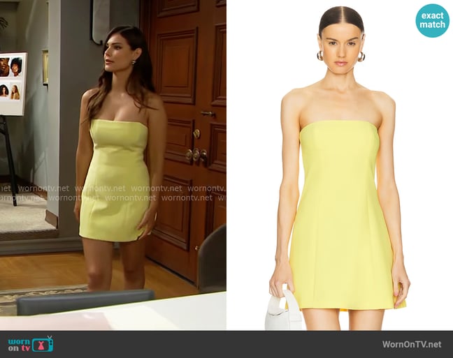 Electra's Amanda Uprichard dress Electra's Amanda Uprichard dress