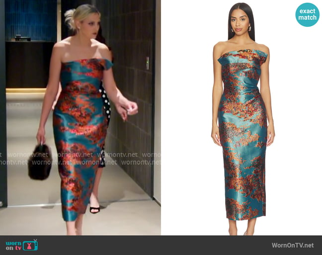 Anna Quan Marielle Dress worn by Gina Kirschenheiter on The Real Housewives of Orange County Anna Quan Marielle Dress worn by Gina Kirschenheiter on The Real Housewives of Orange County