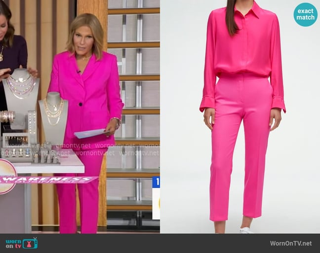 Argent Patch Pocket Blazer worn by Tory Johnson on Good Morning America Argent Patch Pocket Blazer worn by Tory Johnson on Good Morning America