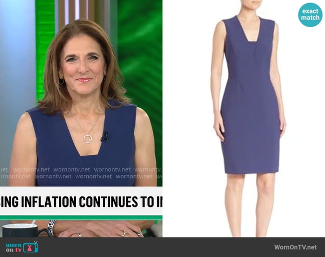 Jill Schlesinger's BOSS dress