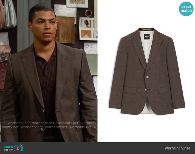 Zende's BOSS jacket