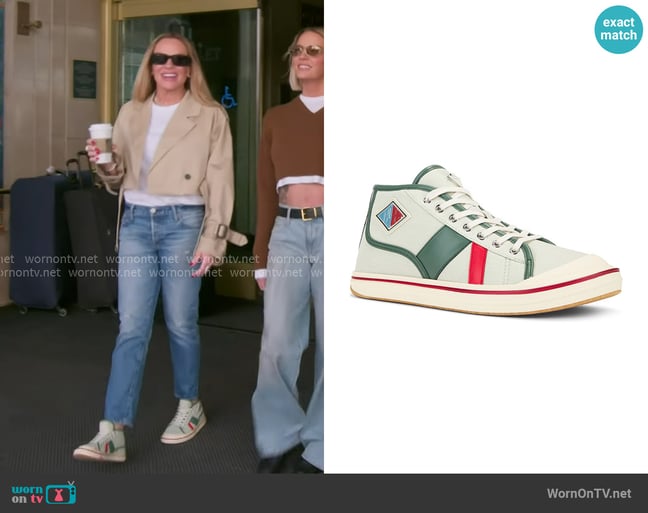 Bottega Veneta Eliot Sneaker worn by Heather Gay on The Real Housewives of Salt Lake City Bottega Veneta Eliot Sneaker worn by Heather Gay on The Real Housewives of Salt Lake City