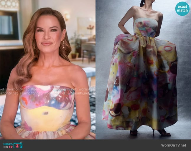 Britani's Christopher John Rogers dress Britani's Christopher John Rogers dress