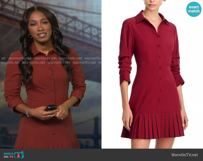 Cinq a Sept Lucilla Dress worn by Brittany Bell on Good Morning America Cinq a Sept Lucilla Dress worn by Brittany Bell on Good Morning America
