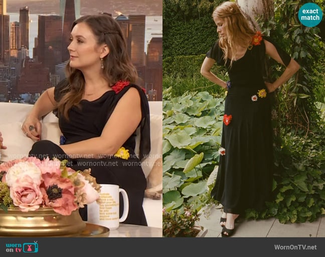 Doen Orphina Dress worn by Billie Lourd on The Drew Barrymore Show