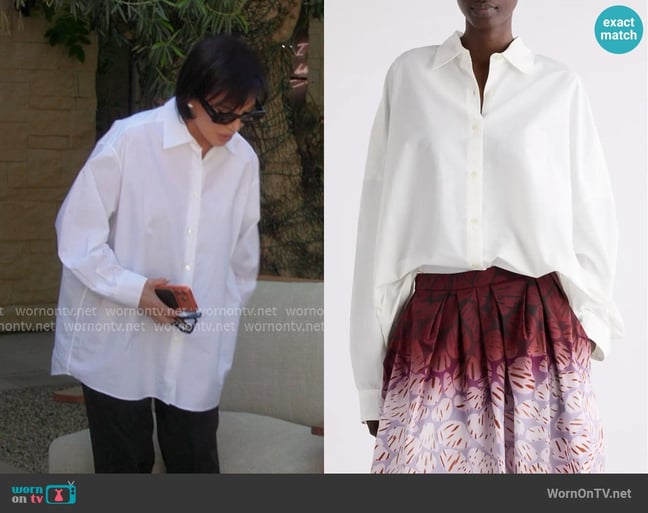 Kris's Dries van Noten top