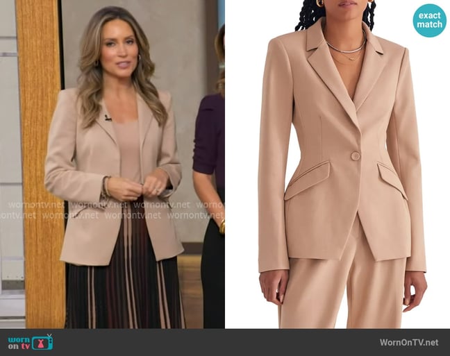 Favorite Daughter The Favorite Blazer worn by Rhiannon Ally on Good Morning America Favorite Daughter The Favorite Blazer worn by Rhiannon Ally on Good Morning America