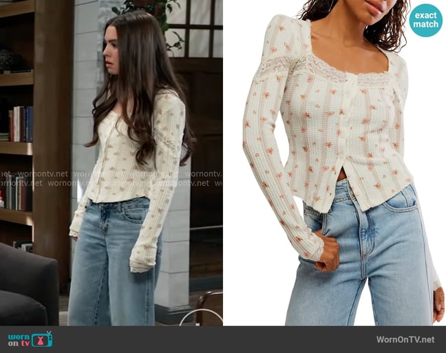 Scout's Free People top Scout's Free People top