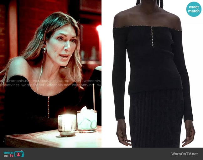 Erin's Helmut Lang top