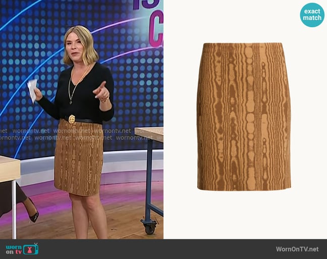 High Sport Ava Skirt worn by Jenna Bush Hager on Today