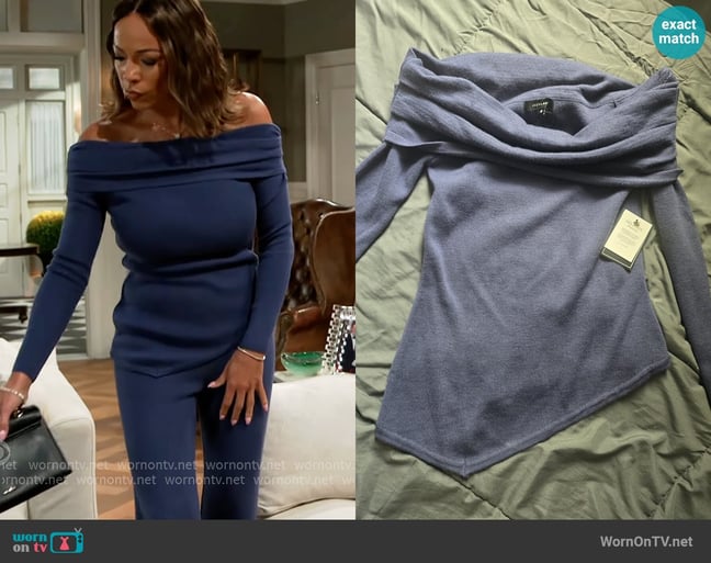 JLuxLabel Knit Top worn by Nicole Dupree Richardson (Daphnee Duplaix) on Beyond the Gates JLuxLabel Knit Top worn by Nicole Dupree Richardson (Daphnee Duplaix) on Beyond the Gates