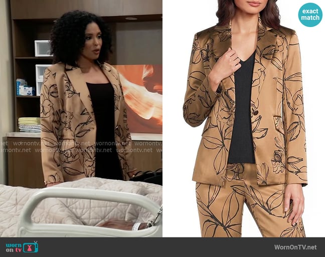 Monet's Karl Lagerfeld Paris jacket