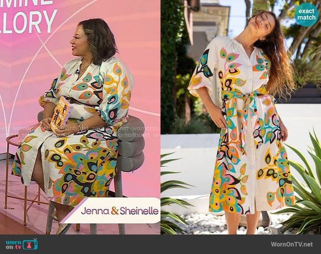 Jasmine Guillory's Lesley Evers dress Jasmine Guillory's Lesley Evers dress