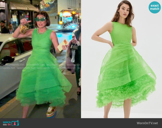 Molly Goddard Asher Dress worn by Bronwyn Newport on The Real Housewives of Salt Lake City Molly Goddard Asher Dress worn by Bronwyn Newport on The Real Housewives of Salt Lake City