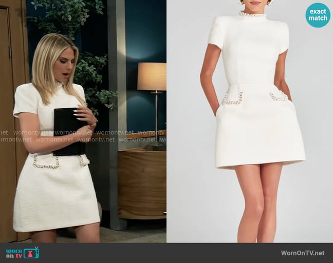 Serena's Nadine Merabi dress Serena's Nadine Merabi dress