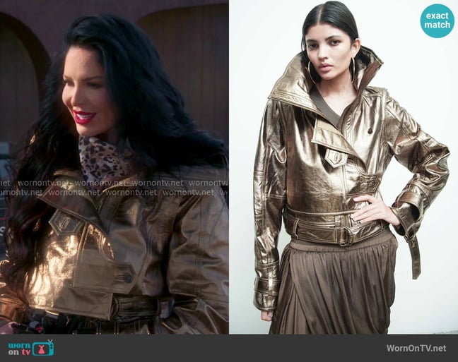 Ashley's Nicholas K jacket Ashley's Nicholas K jacket