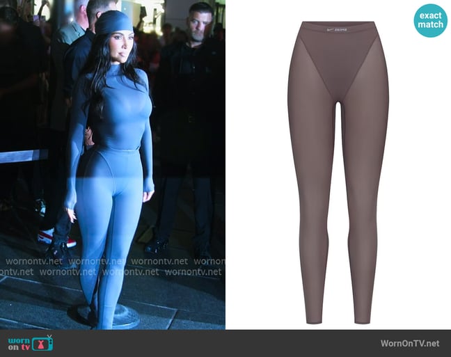 Nike x Skims Weightless Layers Leggings worn by Kim Kardashian (Kim Kardashian) on The Kardashians