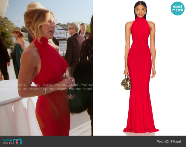 Jennifer's Norma Kamali dress
