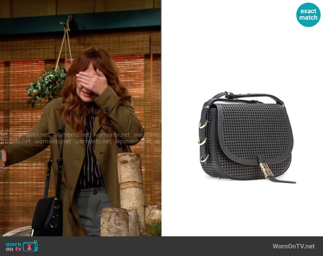 Pinko Vitello Bag worn by Mariah Copeland (Camryn Grimes) on The Young and the Restless Pinko Vitello Bag worn by Mariah Copeland (Camryn Grimes) on The Young and the Restless