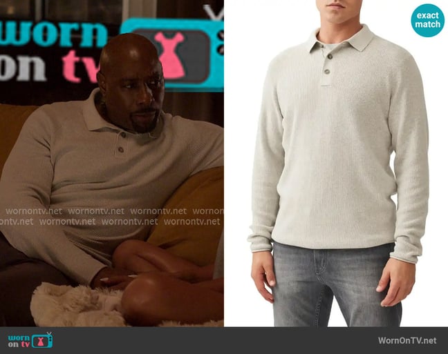 Corey Cash's Rodd and Gunn sweater