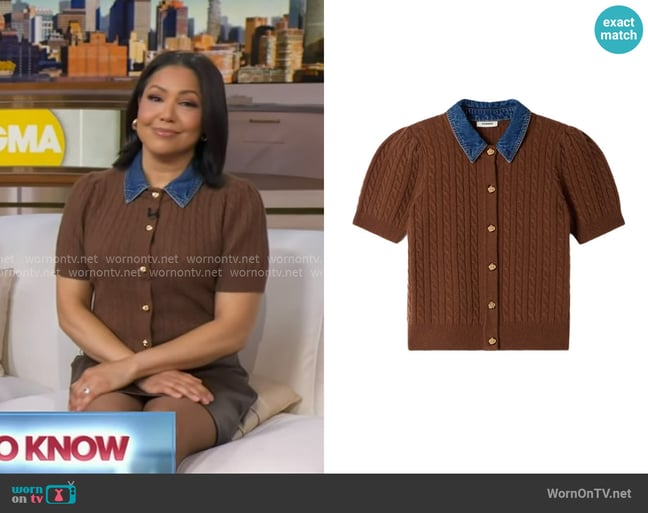 Stephanie's Sandro sweater Stephanie's Sandro sweater