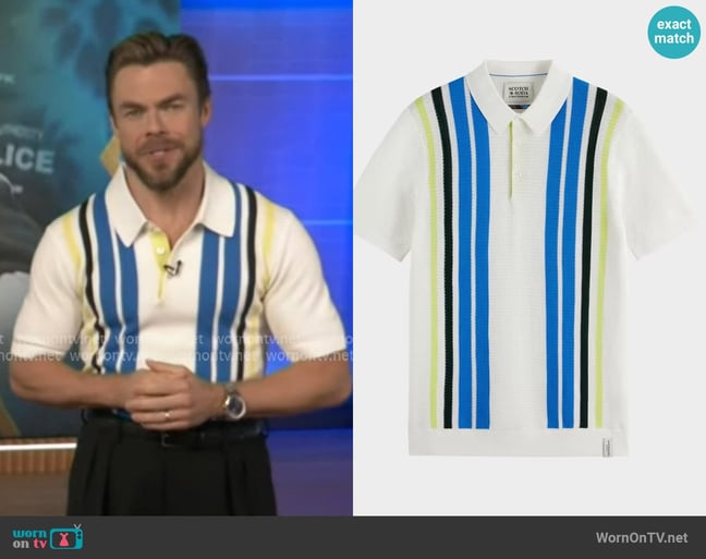 Derek Hough's Scotch & Soda shirt Derek Hough's Scotch & Soda shirt