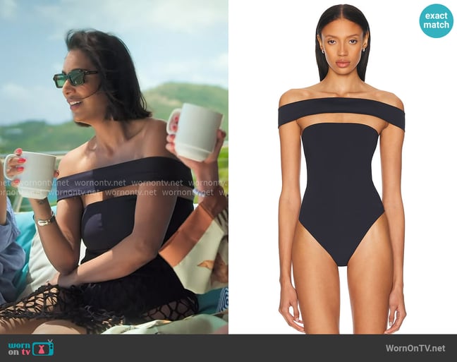 Tropic of C Olivia One Piece Swimsuit worn by Jessel Taank on The Real Housewives of New York City Tropic of C Olivia One Piece Swimsuit worn by Jessel Taank on The Real Housewives of New York City