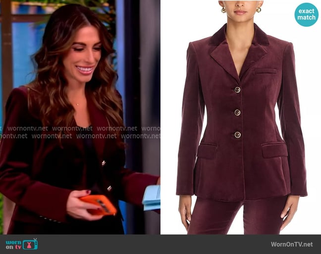 Veronica Beard Raelynn Dickey Jacket worn by Alyssa Farah Griffin on The View