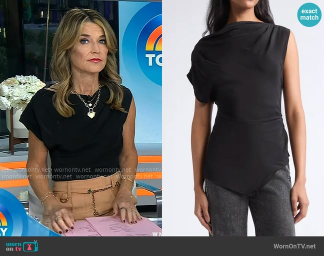 Savannah's Veronica Beard top