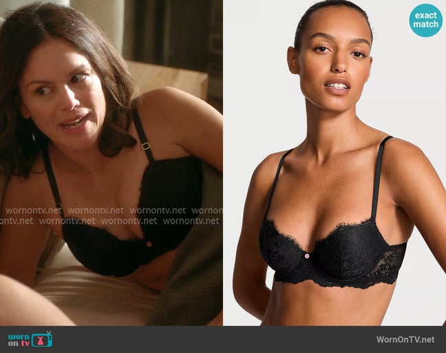 Victorias Secret Lace Lightly Lined Classic Coverage Demi Bra worn by Charlie (Rachel Bilson) on Scrubs