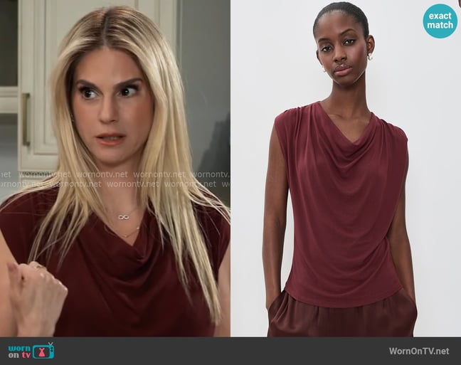 Serena's Vince top Serena's Vince top