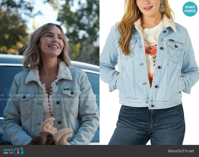 Belle's Wrangler jacket