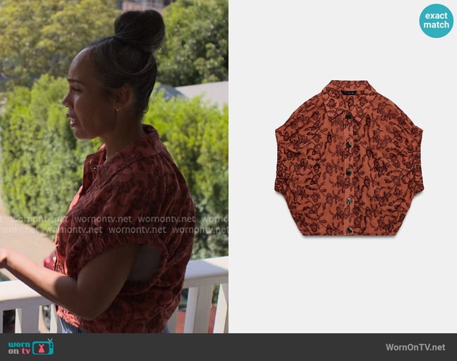 Tatiana's Zara top Tatiana's Zara top
