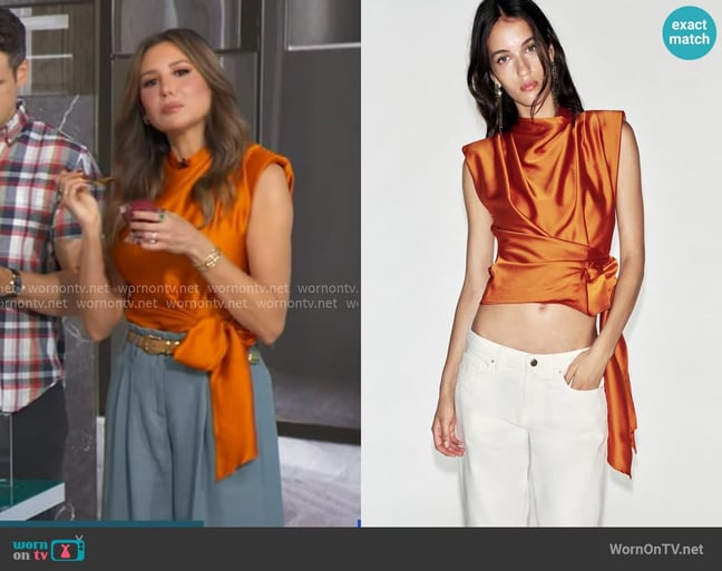 Leslie's Zara top Leslie's Zara top
