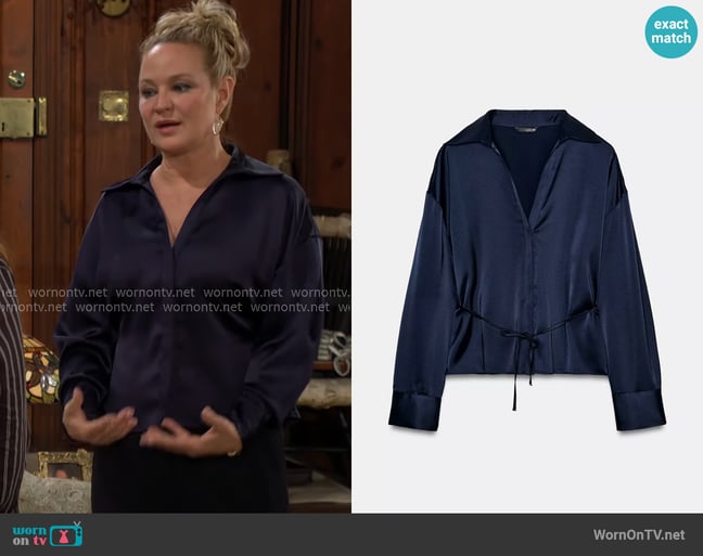 Sharon's Zara top Sharon's Zara top